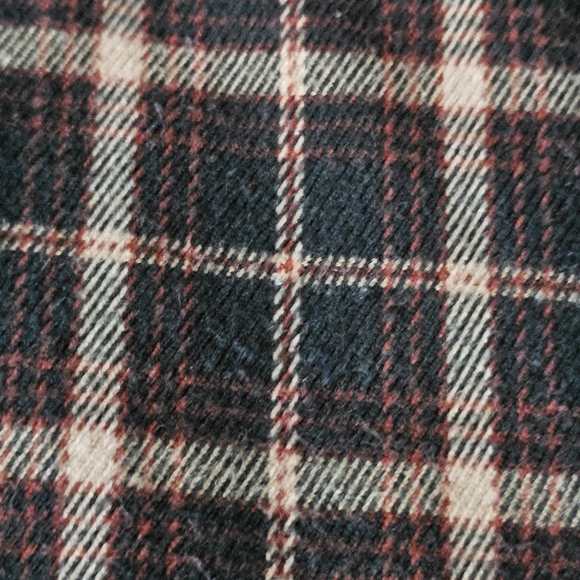 Brandy Melville Plaid Soft Flannel Pants Straightleg Womens - Picture 13 of 13